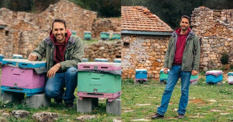 Ο Βασίλης Κουτρουλάκης άφησε πίσω του την Αθήνα για 600 κυψέλες στα Καλάβρυτα