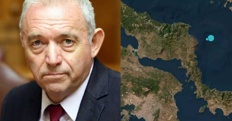 Προειδοποίnση Λέκκα μετά τον σημερινό σεıσμό 4,8 Ρίχτερ στην Εúβοια