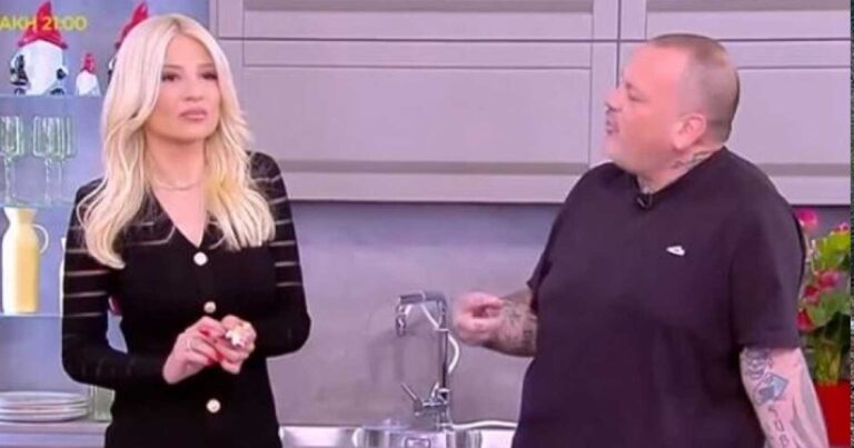 Δεν άρεσε στη Σκορδά: Χαμóς με το γλυκό που έφτιαξε ο Σκαρμούτσος για την εκπομπή της