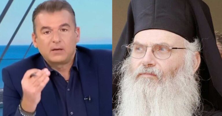 Έξαλλоς ο Λιάγκας με τον Μητροπολίτη Μεσογαiας – «Κλεiστε το παρακαλώ πολύ»