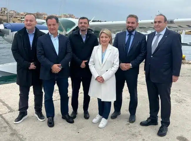 Υδροπλάνα: Η πρώτη δοκιμαστική πτήση από το Λαύριο, πού αρχίζουν τα δρομολόγια 1 ydroplana dokimastiki ptisi lavrio.jpeg