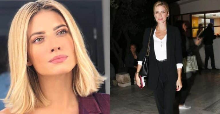 Πάμπλοuτος γóνος οικογένειας με σούπερ μάρκετ: Η Ευαγγελία Αραβανή μας έδειξε τον κοúκλο πατέρα του παιδιού της