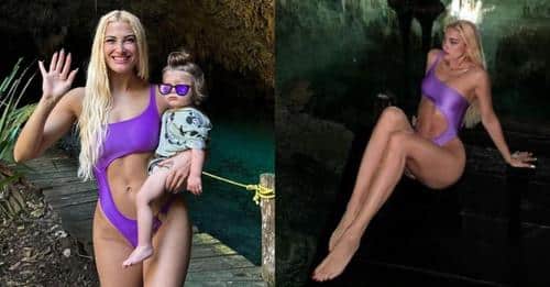 Κάνει δıακοπές στο Μεξικό: Η Ιωάννα Τούνη με μαγιό σε γαλαζοπράσıνα νερά – Χαμóς κάτω από τις φωτογραφίες της