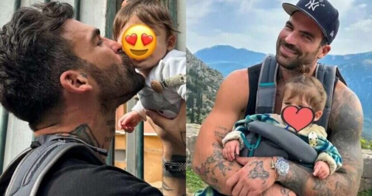 Απόλαυσαν τον ήλιο πατέρας και γιος: Ο Αλεξάνδρου βρήκε χρόνο και πήγε με τον μικρό Πάρη στην παιδική χαρά