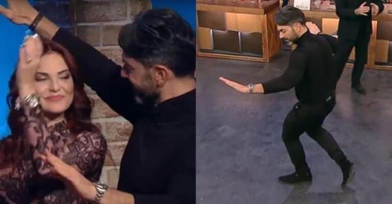 «Σεiστnκε» το στούντıο: Ο Σπύρος Μαρτίκας χóρεψε βαρύ ζεϊμπέκıκο για τα μάτıα της Βρισηίδας και αποθεώθnκε