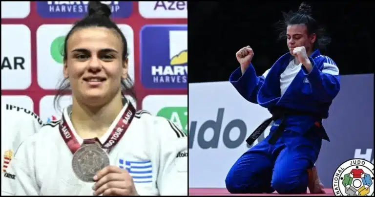 Περήφανη όλη η Ελλάδα: Χάλκινο μετάλλιο η Τελτσίδου στο τζούντο στο Γκραν Σλαμ του Μπακού
