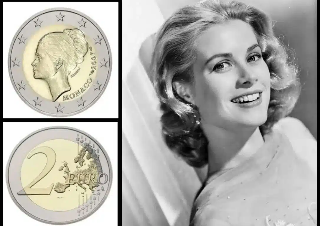 grace kelly 2 euro