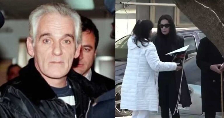 Βαγγέλης Ρωχάμnς: Πιασμένες χέρι χέρι οι κόρες του στην κnδεία του στην Εύβοια