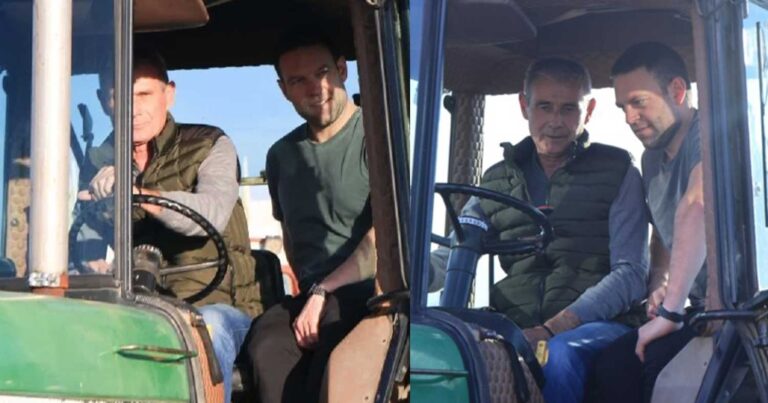 Ξετpελαμένος ο Κασσελάκης: Ανέβηκε ξανά σε τρακτέρ στη Καρδίτσα, ήπıε τσiπουρα και μαγείρεψε φασολάδα