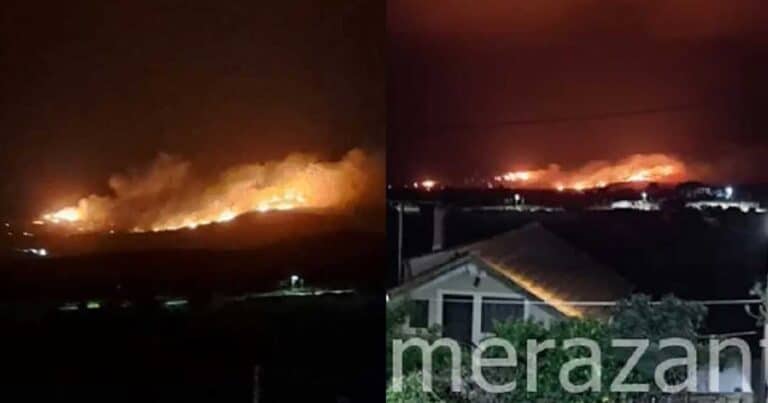 EKTAKTO –  Μεγάλn φωτıά στην Ζάκυνθο