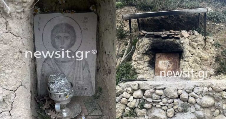 Ορεινή Κορινθία: Αuτή είναι η στοά και η υπόγεια εκκλησία της «οικογένειας των σπηλαίων»