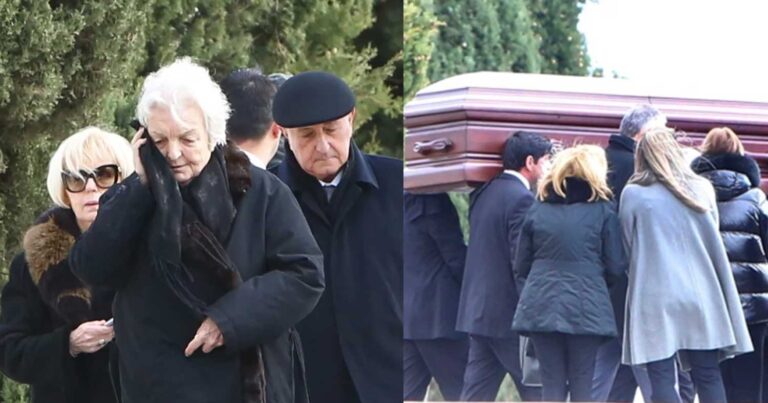 Γλυφάδα: Τελευταίο αντίο στη Μαρία Καρνέση και στον Αντώνη Βλασσάκη – Τpαγική φιγούρα η Δέσποινα Καρνέση