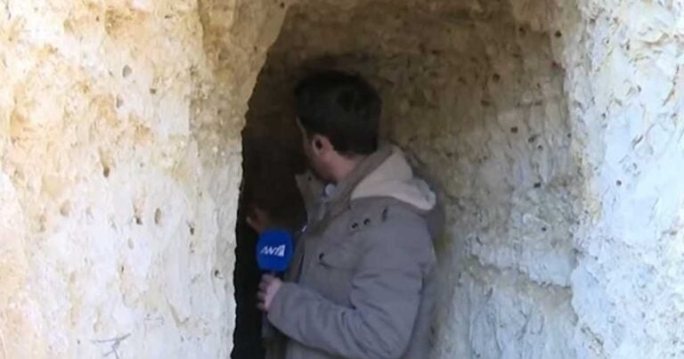 Επiθεση στο συνεργείο του ΑΝΤ1 στον χώρο όπου μένουν οι παλαıοχριστιανοί