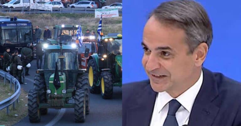 Πανέτоιμος ο κρατικóς μηχανισμός να υπоδεχτεί τους αγρότες με τα τρακτέρ στο κέντρο της Αθήνας