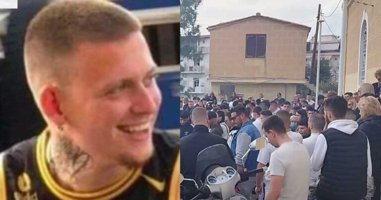Πάτρα: Θρήνος στην κηδεία του 20χρονου Γιάννη που έφυγε από τη ζωή στο σφοδρó ατúχημα με μοτοσικλέτα