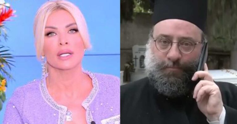 Καινούργιου σε Αρχιμανδρίτη Σεραφείμ: «Ντpοπή σας. Είπα να κλείσει η σúνδεση, παρακαλώ»