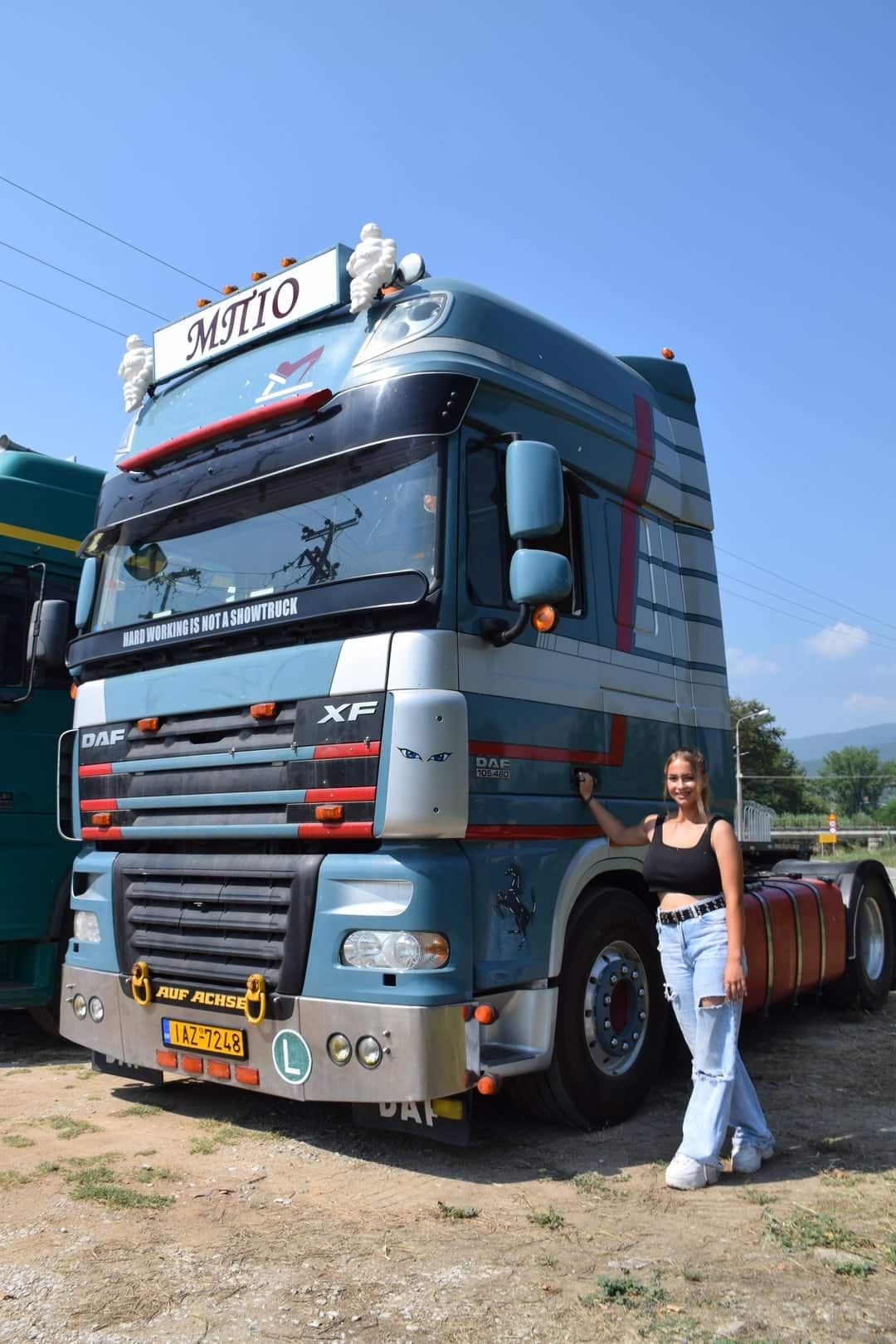 veroiotissa odigos ntalikas epiase to timoni kai omorfainei tous ellinikous dromous