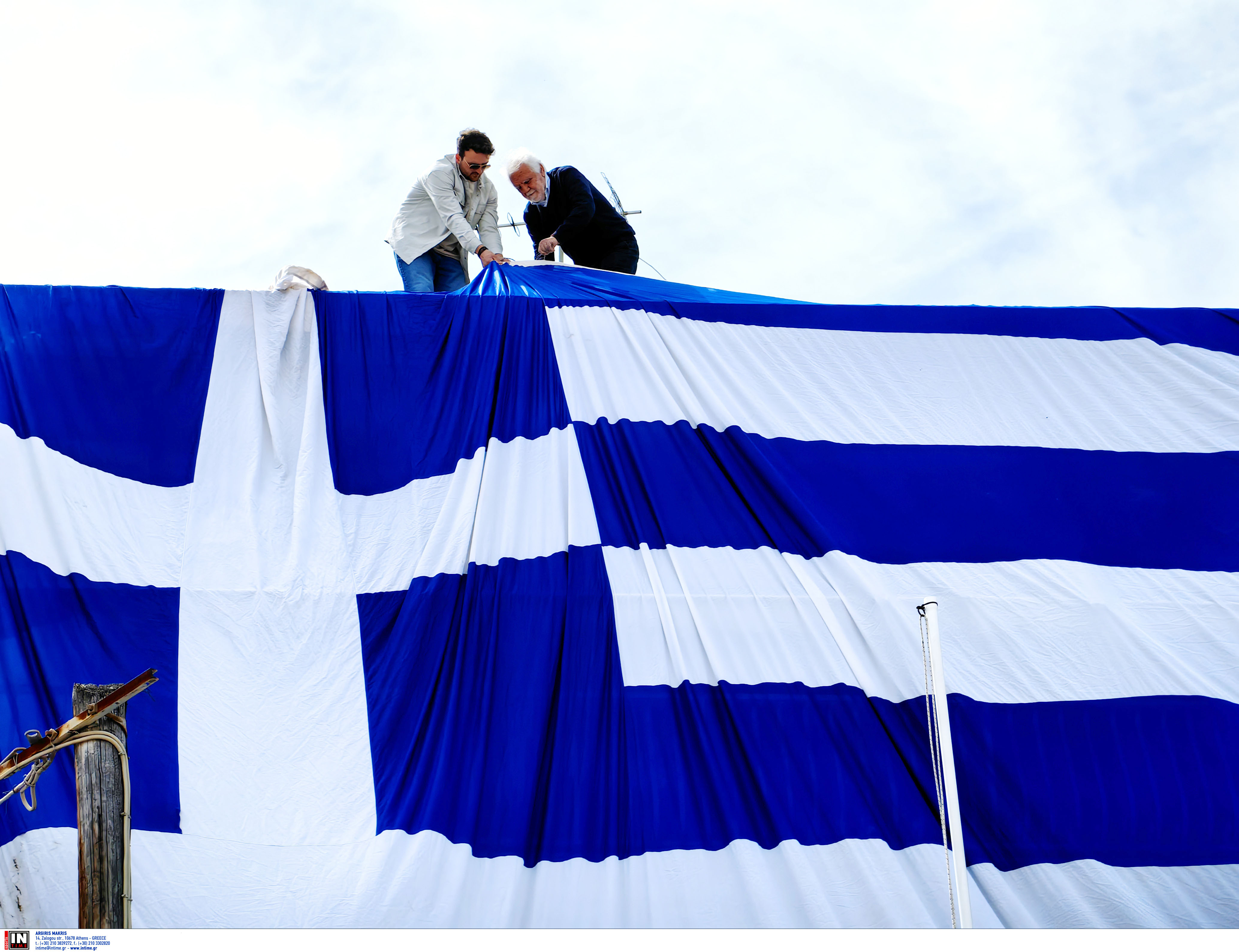 25η Μαρτίου: Ελληνική σημαία τεpαστίων δıαστάσεων στη Νέα Κίο 1 4203664 252863 441108 type13260