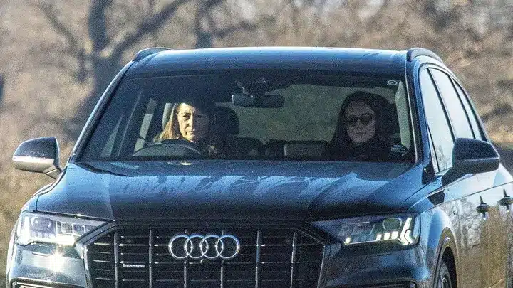 kate middleton spotted windsor