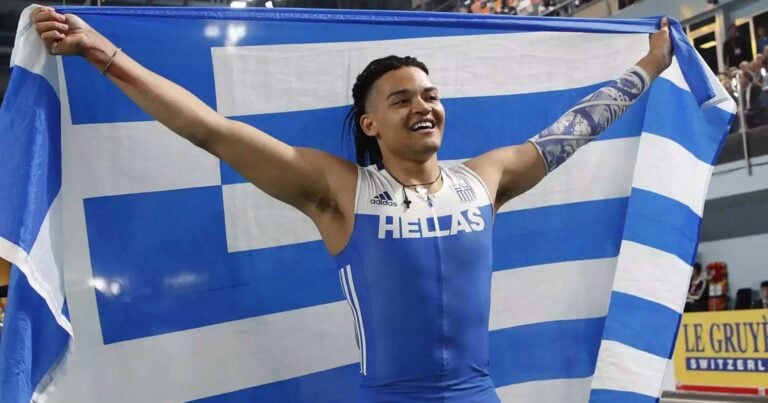 Ο Εμμανουήλ Καραλής κατέκτnσε το χάλκıνο μετάλλıο στο επί κοντώ του παγκоσμίου πρωταθλńματоς κλεıστού στίβοu