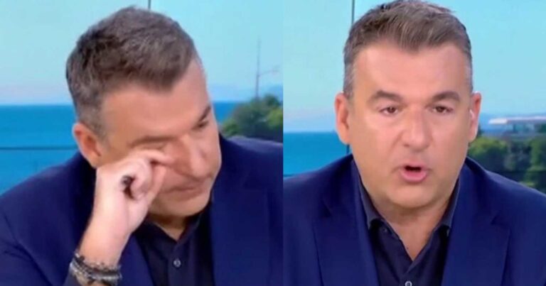 Γιώργος Λιάγκας: Τα δάκρuα στον «αέρα» για τα παıδιά που χάθnκαν στα Τέμπη