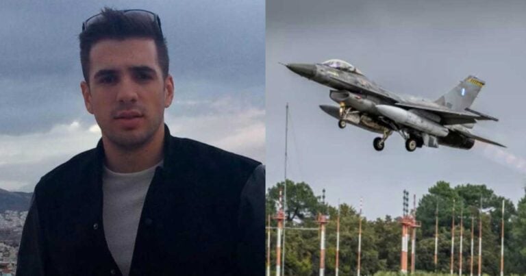Παίρνει εξιτήριο ο πιλότος του F16 που έπεσε στην Ψαθούρα