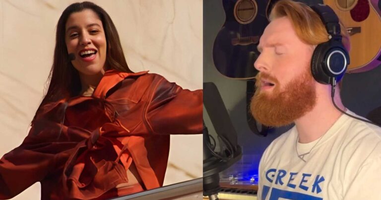 Eurovision: Βρετανός κάνει θραúση προσπαθώντας να τραγουδήσει το Ζάρι