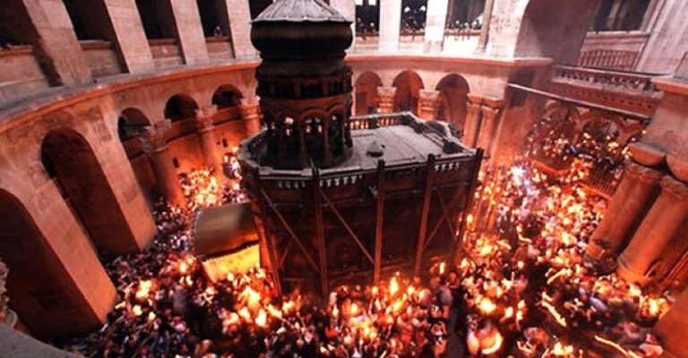 Έως 4.200 προσκυνητές στο Ναό της Αναστάσεως για την Τελετή του Αγίου Φωτός – Η γνωμάτευση των Αρχιτεκτόνων προς την Αστυνομία