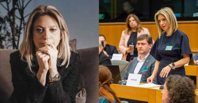 Καταχειροκροτήθηκε ακόμα μια φορά η Μαρία Καρυστιανού στο Ευρωκοινοβούλιο: «Στα Τέμπη χάσαμε ό,τι πιο ιερό γεννήσαμε»