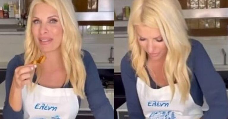 Ελένη Μενεγάκη: Φτιάχνει τα πιο νόστιμα πασχαλινά κουλουράκια και λέει το μυστικό της συνταγής της