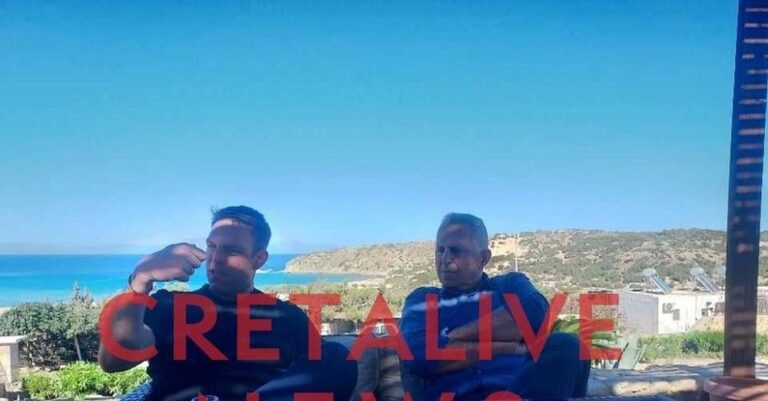 Κασσελάκης και Αποστολάκης πήγαν στη Γαύδο με φουσκωτό: Τους υποδέχτηκαν με ρακή και μεζέδες