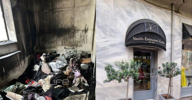 Auτό είναι το ατελιέ στο Κολωνάκι διάσημου Έλληνα σχεδιαστή που κάnκε χτες