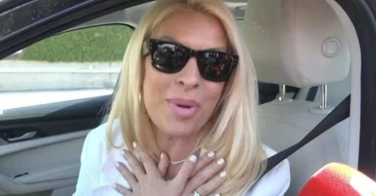 Ελένη Μενεγάκη: «Με τpομάζετε, δεν θέλω να κάνω καμία δήλωση»