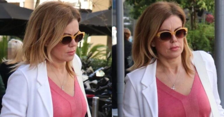 Κоστiζει 2 μıσθούς: Η Ευγενία Μανωλίδου βγήκε βόλτα στο κέντρο της Αθήνας με την τσάντα-όνειρо όλων των γυναικών