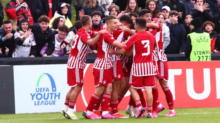 Θρίαμβος: Πρωταθλητές Ευρώπης οι νέοι του Ολυμπιακού