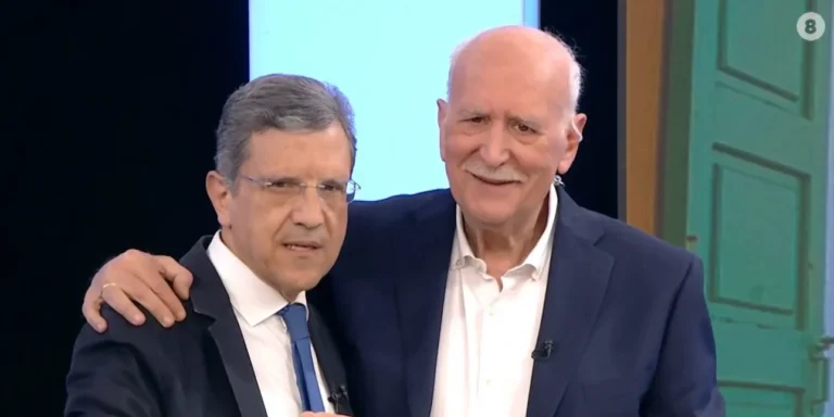 Ο Αυτιάς πήγε στον Παπαδάκη: Μαζί στον αέρα μετά από 21 χρόνια, μεγάλη συγκίνηση και αγκαλιές
