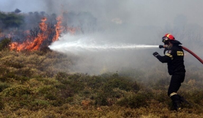 Πυρκαγιά τώρα στη Βραυρώνα – Καλύτερη η εικόνα στο πύρινο μέτωπο, επιχειρούν κι εναέρια μέσα