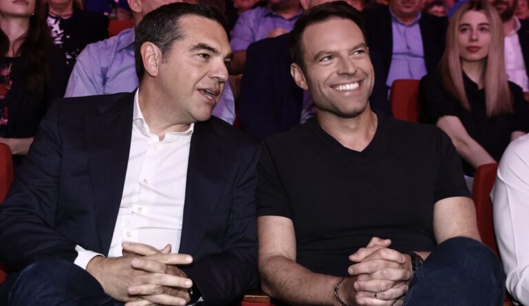 Πλάι – πλάι Κασσελάκης και Τσίπρας στην παρουσίαση του ευρωψηφοδελτίου