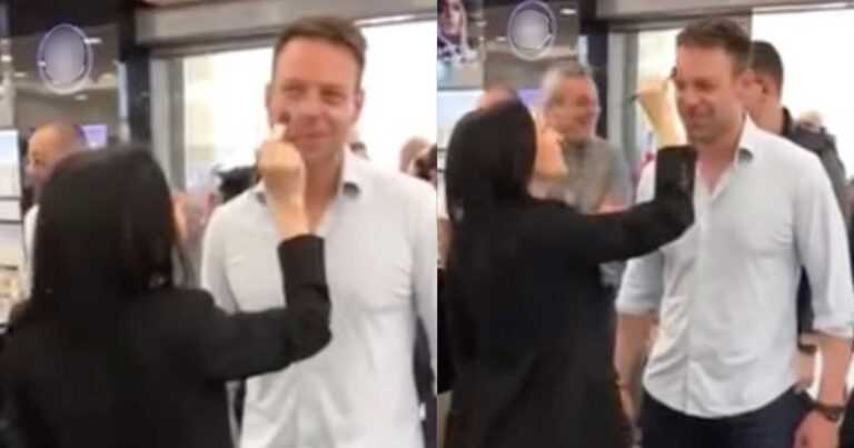 Ο Στέφανος Κασσελάκης δοκίμασε μακιγιάζ για να «φωτίσει» το πρόσωπό του