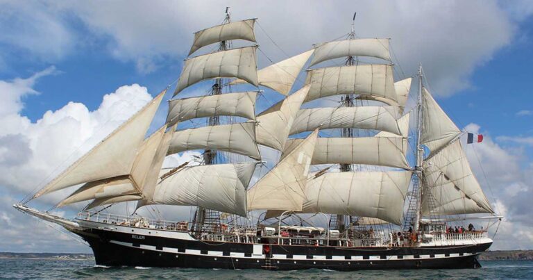 Γαλλία: Το ιστιοφόρο Belem πλέει προς Ελλάδα – Θα παραλάβει την Ολυμπιακή Φλόγα