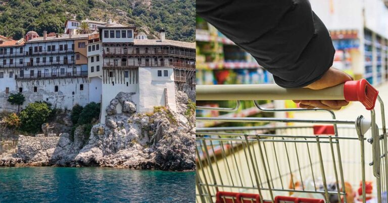 Auτό είναι το σούπερ μάρκετ που ανοίγει κατάστημα στο Άγιο Όρος