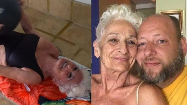 82χpονη γιαγιά γuμνάζεται καθημερινά για να αντέχει το σeξ με τον 39χρονο σύντροφό της