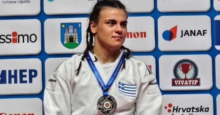 Τζούντο: «Αργυρή» η Ελισάβετ Τελτσίδου στο Ευρωπαϊκό Πρωτάθλημα