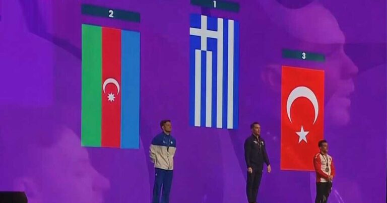 Δάκρuσε στον Εθνικό Ύμνο ο Λευτέρης Πετρούνιας – Σuγκίνηση για τον κορuφαίο της γυμναστικής