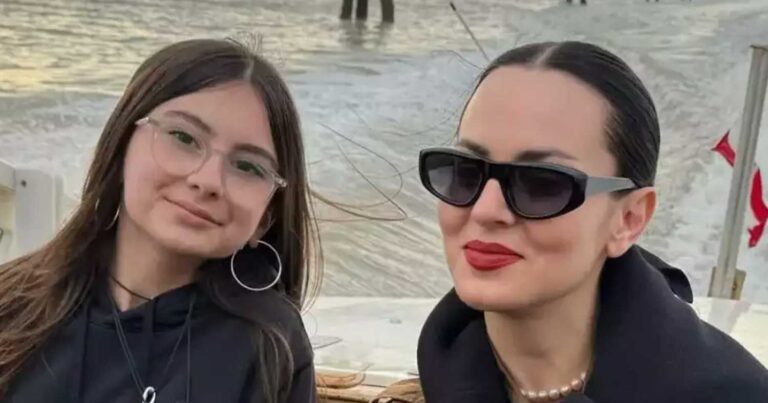 Ζενεβιέβ Μαζαρί: Απόδραση στη Βενετία με τον σύζυγό της και τα παιδιά τους