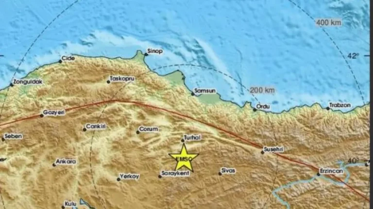 Σεισμός 5,6 Ρίχτερ στην Τουρκία – Ιδιαίτερα αισθητός κοντά στην Άγκυρα