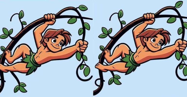 Τεστ παρατηρητικότητας: Μόνο αν είσαι η… Τζέιν, μπορείς να βρεις τις 3 διαφορές στις εικόνες με τον Ταρζάν σε 16 δευτερόλεπτα