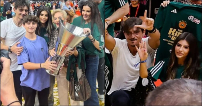 Για τον Θανάση, τον Κώστα και τον Παύλo: Η οικογένεια Γιαννακόπουλου στέλνει το 7ο αστέρι ψηλά στον ουρανό με μια συγκινητική φωτογραφία