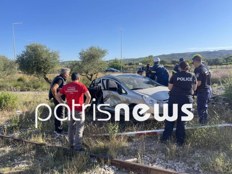 Τραγωδία σήμερα στον Πύργο με έναν νεκpό – Τρένο της Hellenic Train παρέσυρε αυτοκίνητο