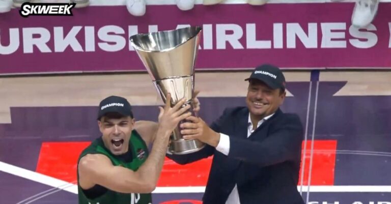 Ο Σλούκας σήκωσε το έβδομο μαζί με τον Αταμάν